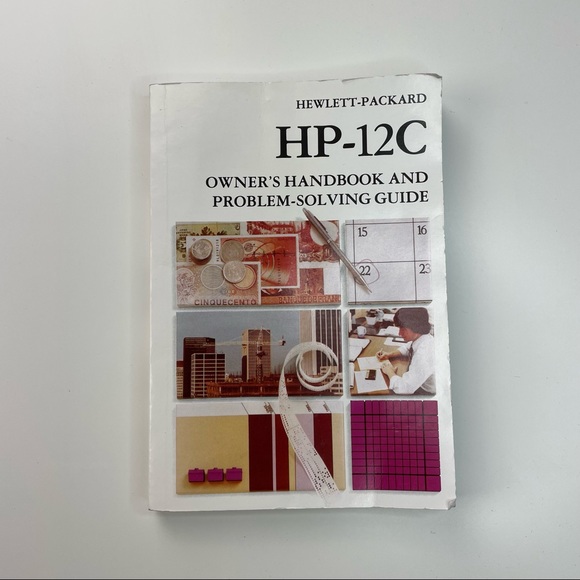 1982 Hewlett-Packard HP-12C Financial Calculator with Manual - Picture 9 of 16